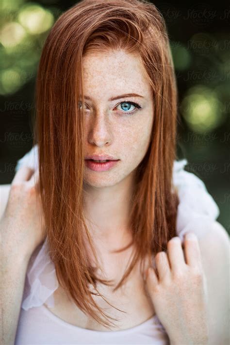 redhead teen naked|Beautiful naked girl in a sexy pose